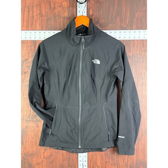 The North Face Windwall Apex Piedra Soft Shell Jacket‎ Woven Black Womens Small - Picture 2 of 11